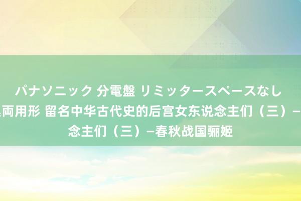 パナソニック 分電盤 リミッタースペースなし 露出・半埋込両用形 留名中华古代史的后宫女东说念主们（三）—春秋战国骊姬