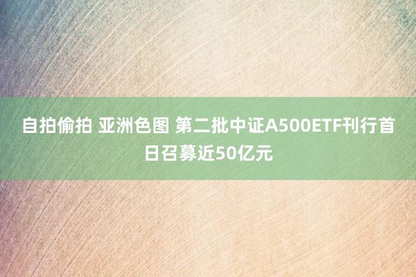 自拍偷拍 亚洲色图 第二批中证A500ETF刊行首日召募近50亿元