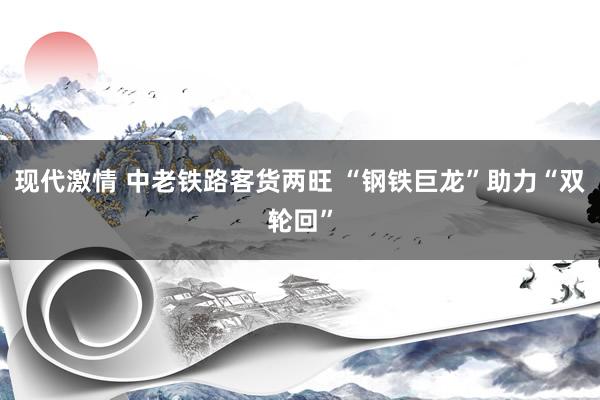 现代激情 中老铁路客货两旺 “钢铁巨龙”助力“双轮回”